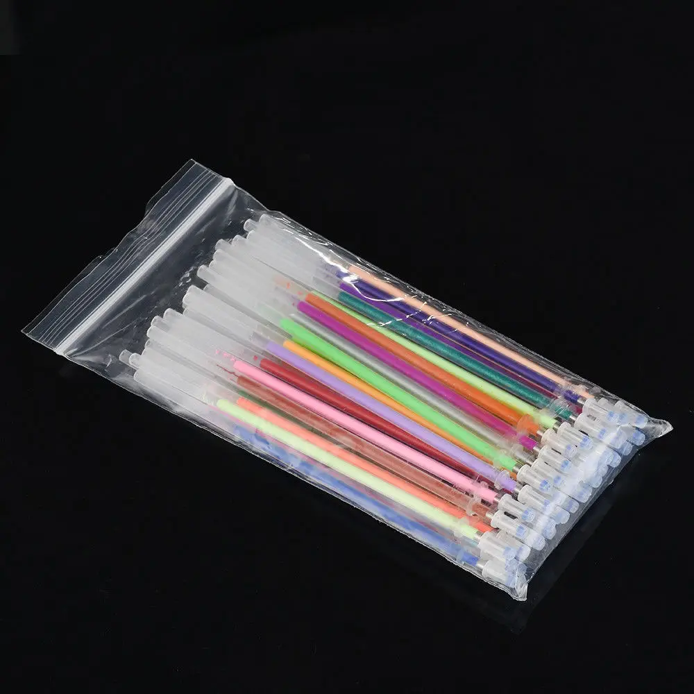 

48pcs Gel Pen Set Refills Metallic Pastel Neon Glitter Sketch Drawing Color Pen School Stationery Marker for Kids Gifts