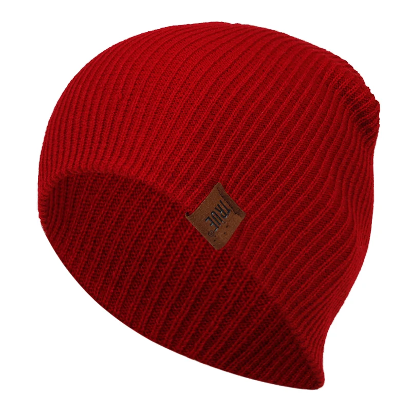 Зимние шапки для мужчин и женщин повседневные вязаные модные женские мужские в