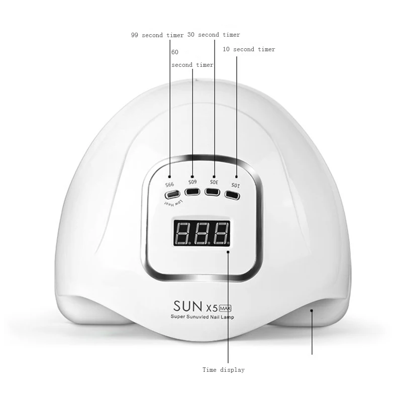 

New 150W SUN UV LED Lamp Nail dryer For All Gels 45 LEDs Dryer Lamp Polish Light Nail Manicure Machine