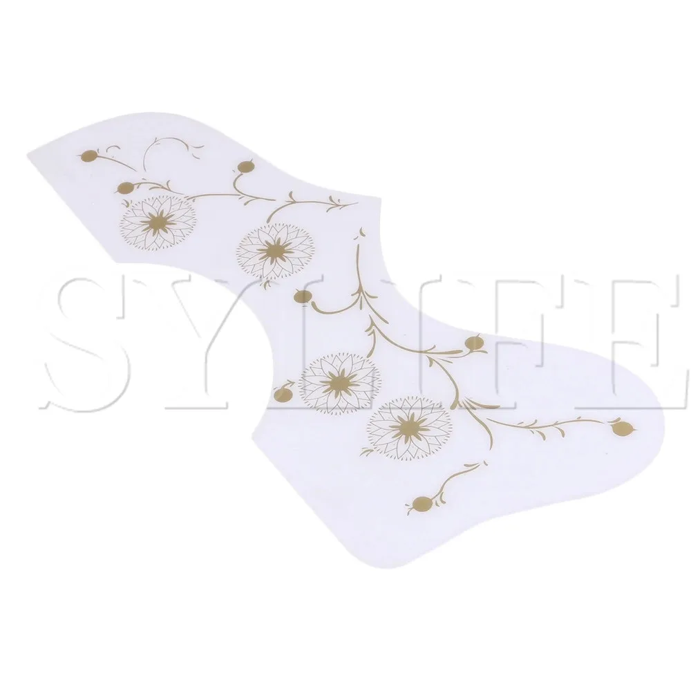 Белая пластиковая пластина в форме птицы для защиты от царапин народная