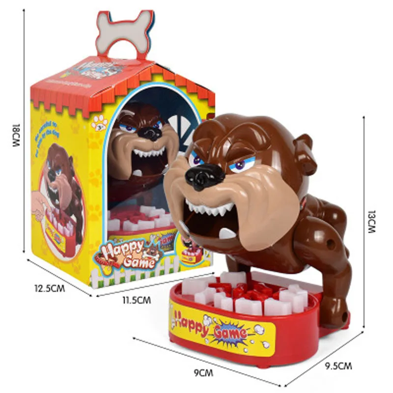 

Funny Toy Crocodile Dog Monster King Bite Finger Game Fun Novelty Gag Toy Child Play Fun Family Teeth Joke
