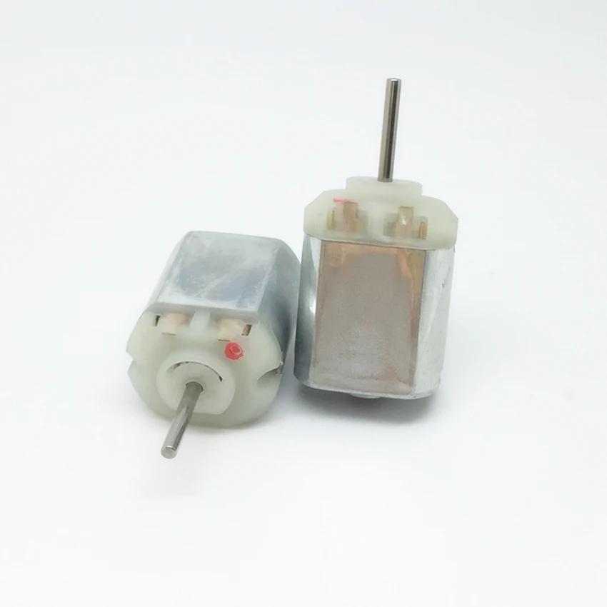 130 Insert Type Carbon Brush Motor DC 12 Volts for Car Rearview Mirror Adjustment Positive/ Reverse Shaft Micro | Обустройство дома