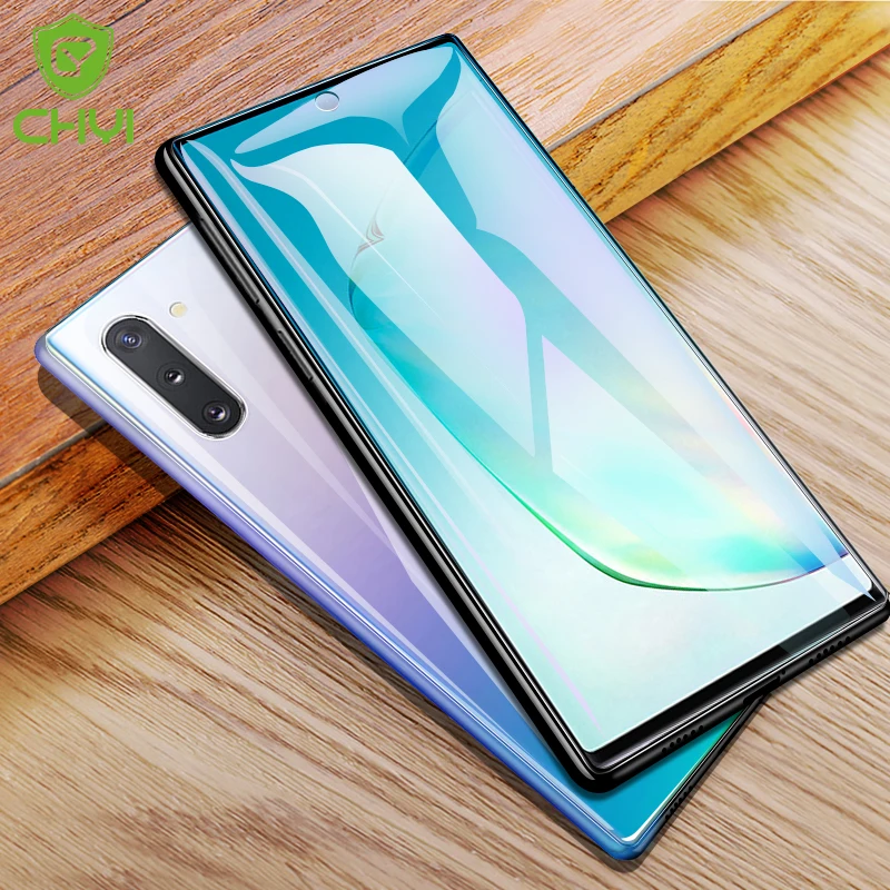 CHYI изогнутый fiilm для samsung s8 s9 s10 протектор экрана s10 plus s7edge пленка для note 10 plus 5G протектор экрана не стекло