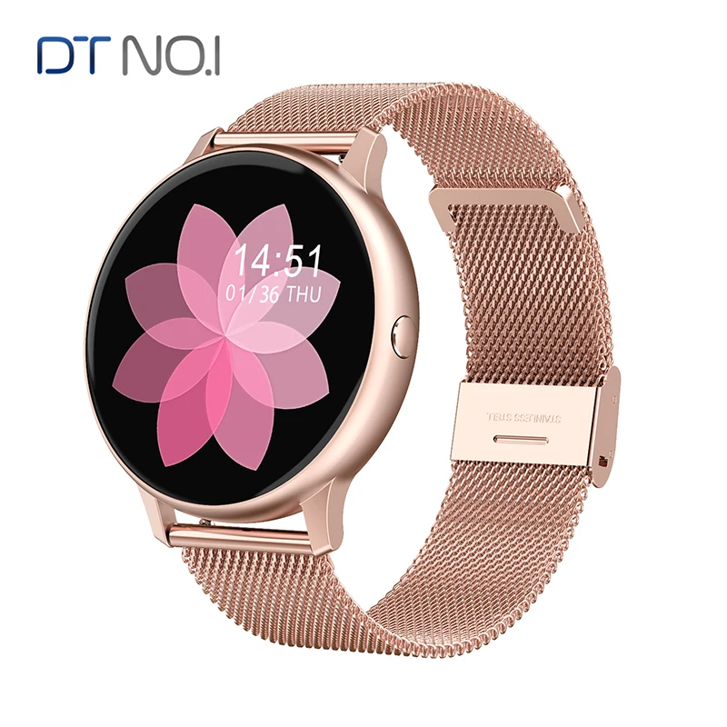 Смарт часы DT NO.1 DT88 Pro женские водонепроницаемые IP67 с функцией измерения ЭКГ и PPG