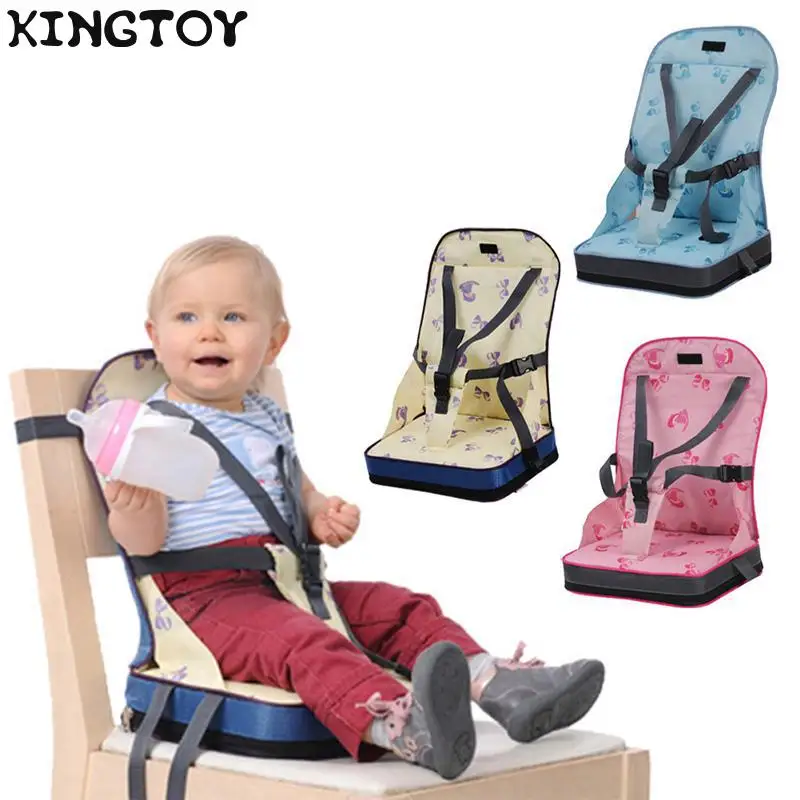 

Dining Chair Cushon With Bag Collapsible Portable Children's Dining Chairs Pad Booster Seat For Baby Feeding Chair 36889