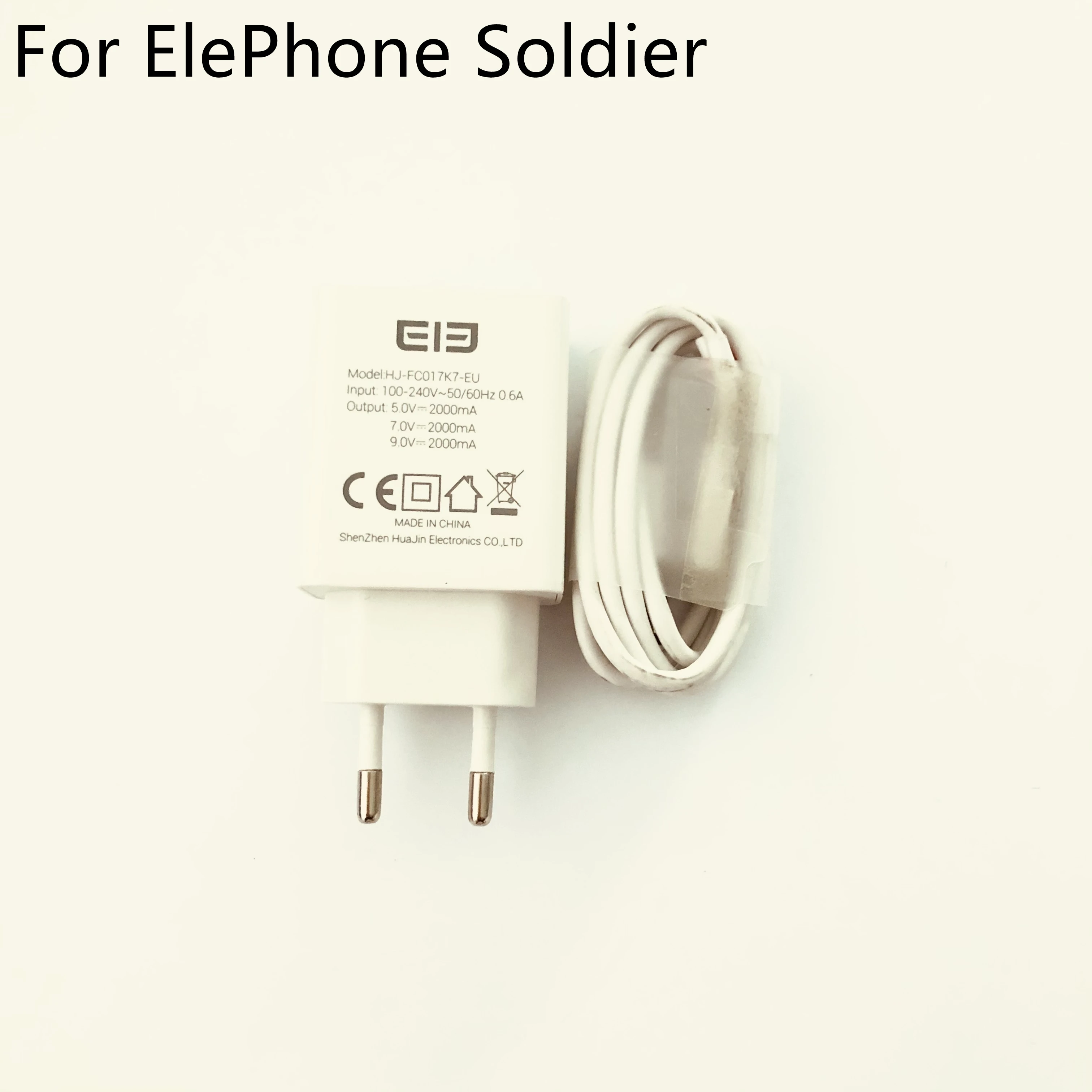 Зарядное устройство Elephone Soldier для путешествий, USB-кабель, MT6797T, 5,50 дюйма, 1440x2560