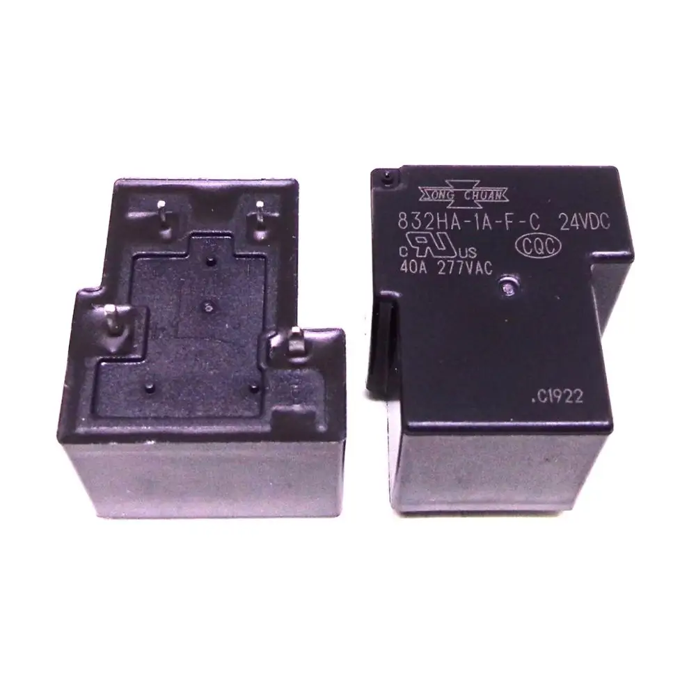 10 шт. SONGCHUAN T90 реле 832HA-1A-F-C 12VDC 24VDC 12В 24В 4PIN 40A абсолютно новые и оригинальные |