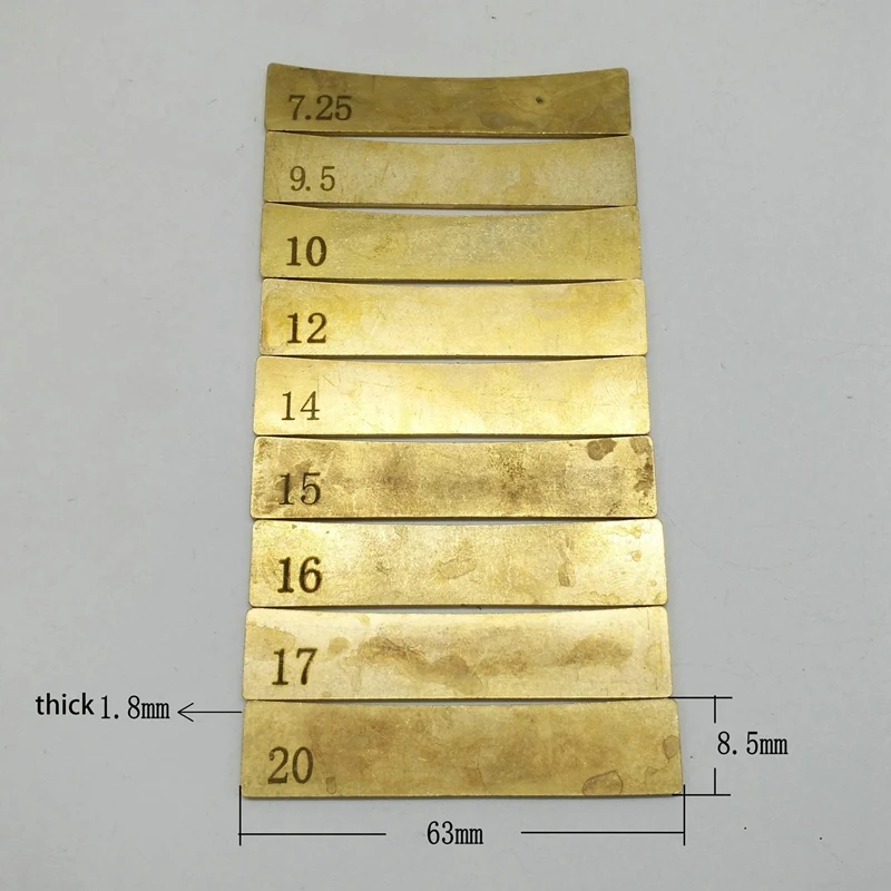 elektrische gitarre bass radius griffbrett fret presse caul einsatz 7 259 510121415161720 arc druck draht werkzeug free global shipping