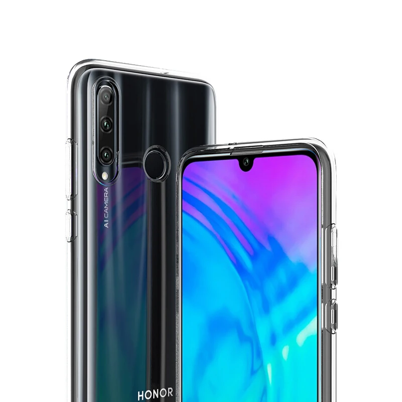 Прозрачный чехол для huawei honor 20e Honor 20E прозрачный силиконовый мягкий задней панели