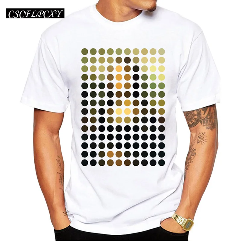 Новое поступление модная мужская футболка Mona Lisa Remix стильные хипстерские топы