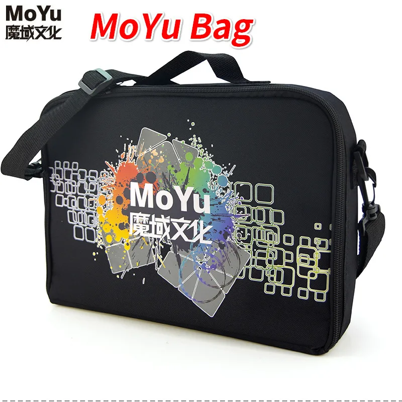 Сумка кубик Moyu черная сумка через плечо для Magico Cubo головоломка 2x2 3x3 4x4 5x5 6x6 7x7 8x8 9x9