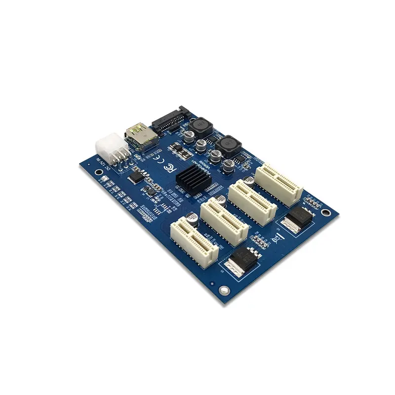 Новый PCIE 1 до 4 портов 1X плата адаптера PCI Express множитель Райзер карта PCI-E 16X