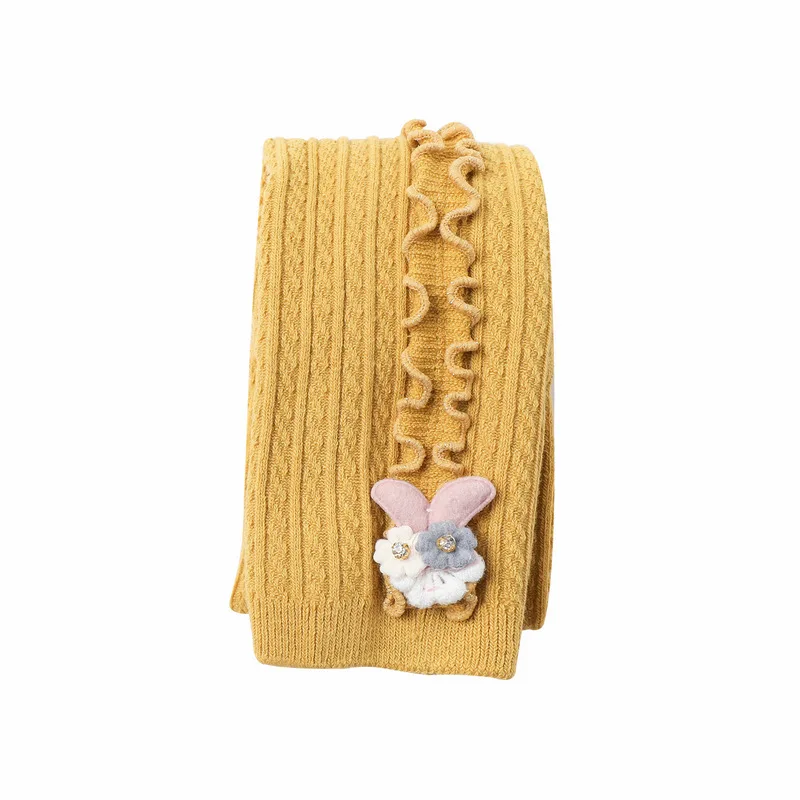 

Baby Autumn Winter Tights Hot Baby Toddler Kid Girl Ribbed Stockings Cotton Warm Pantyhose Solid Candy Color Tight 0-5Y