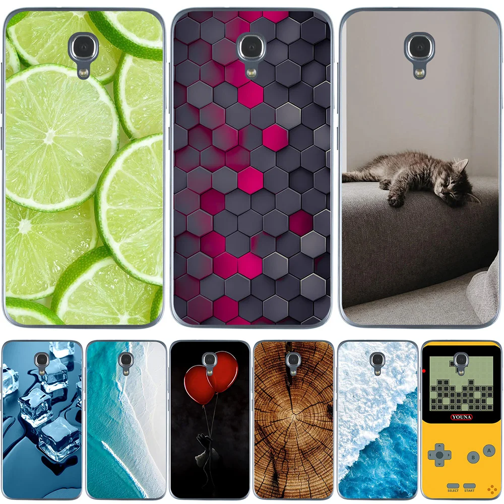 

ForAlcatel One Touch Idol 2S 2014 5.0 inch Phone Cases Hard Material Back Cover Protective Cute Bags Free Shipping