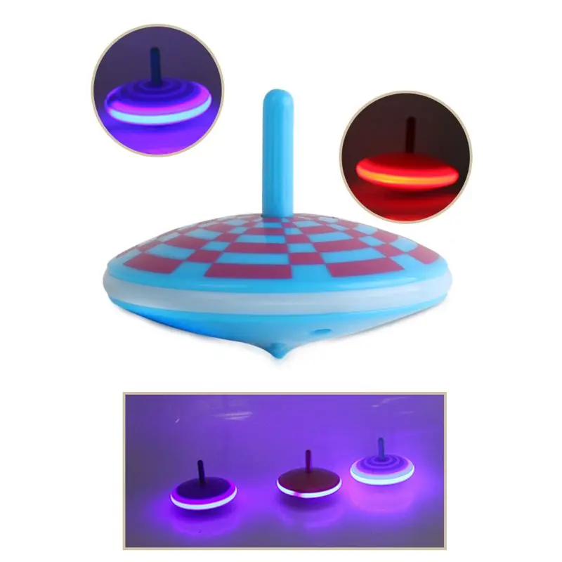 Edge Light Up Gyro мигающий спиннинг Топы Детская Вечеринка игрушка P31B