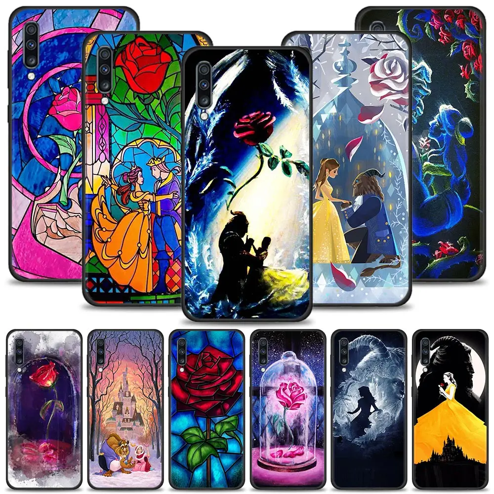 

Beauty And The Beast Comic Phone Case For Samsung A51 A71 A91 5G A41 A31 A21s A11 A01 Soft Shockproof Back Cover Shell