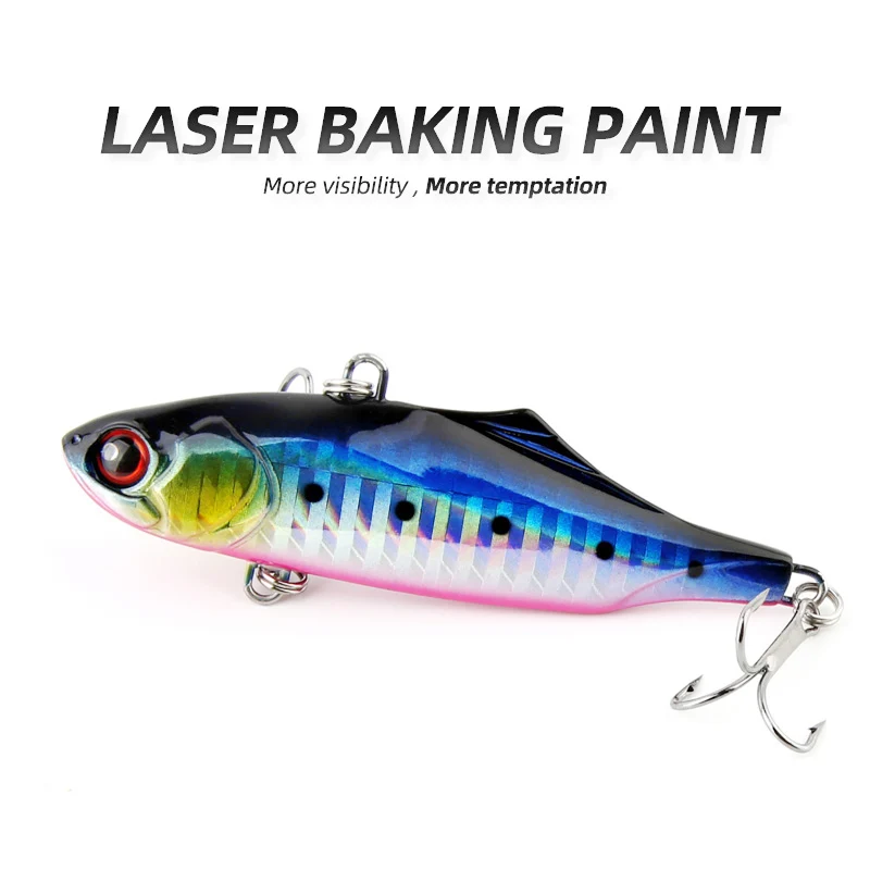 ARDEA VIB Fishing Lure 1Pcs Artificial Freshwater Bionic Hard Lures swivel jigging crankbait Bass ice Winter Tackle | Спорт и