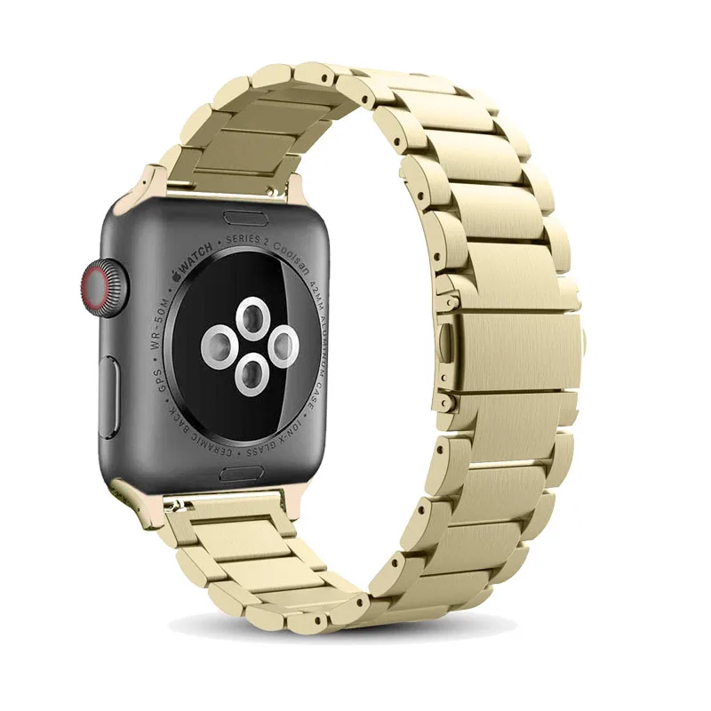 Спортивный ремешок для наручных часов Apple Watch версии 38mm42mm нержавеющая сталь