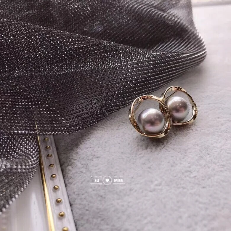 Женские серьги-гвоздики с искусственным жемчугом | Украшения и аксессуары