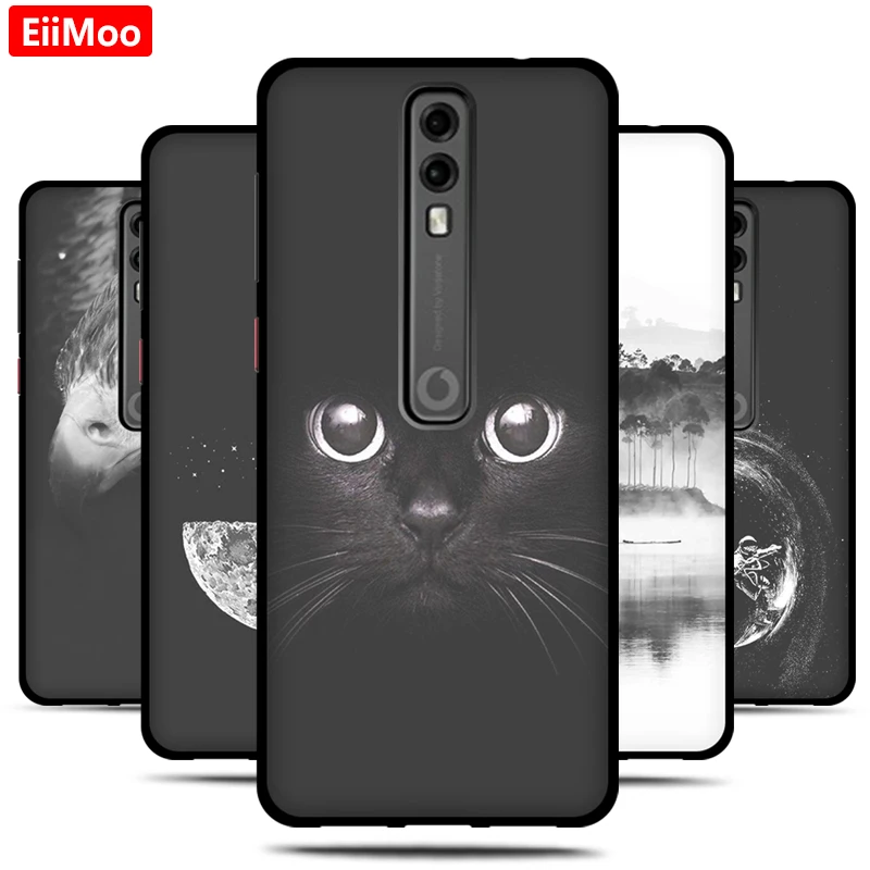 Чехол EiiMoo для телефона Vodafone Smart V10 силиконовый чехол с милым мультяшным принтом