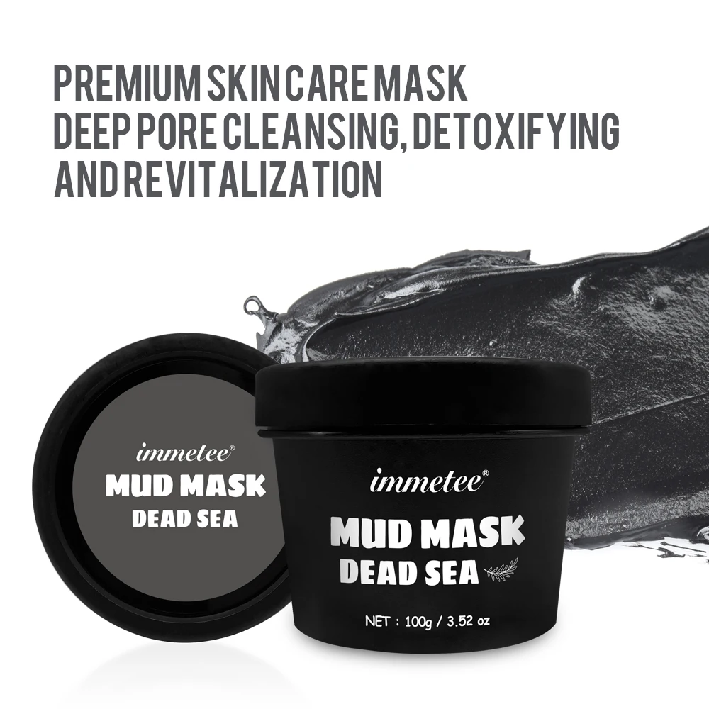 1 шт. 100 г грязевая маска из Мертвого моря глубокое очищение для лица сокращает
