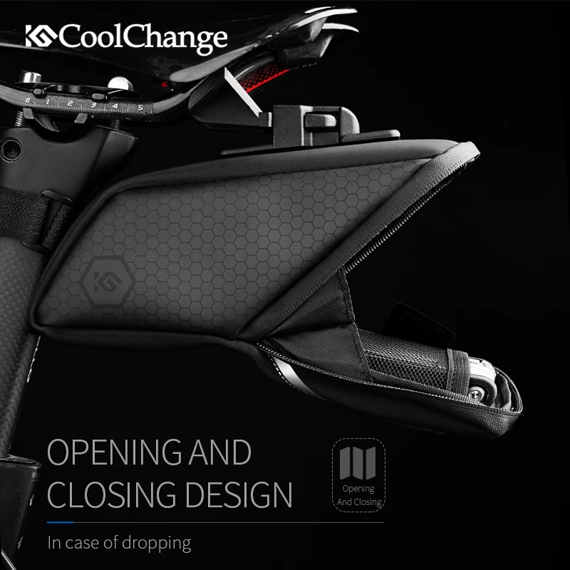 Велосипедная сумка Седло Coolchange светоотражающая водонепроницаемая седло для