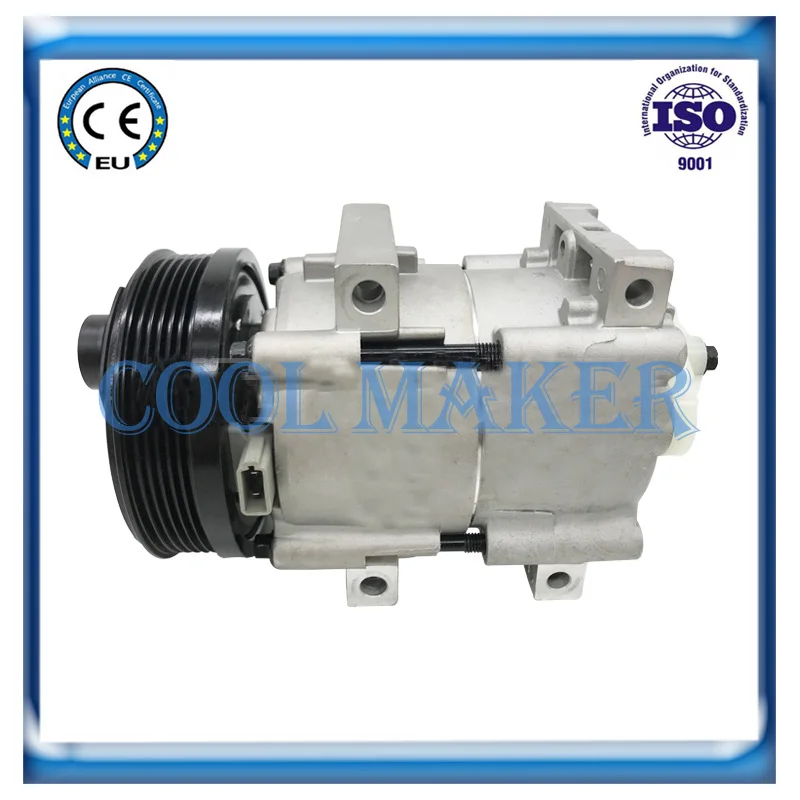 Автомобильный Компрессор переменного тока для Ford Focus DOHC Zetec L4 2.0L 4F2Z19703AB 4F1Z 19V703 AA