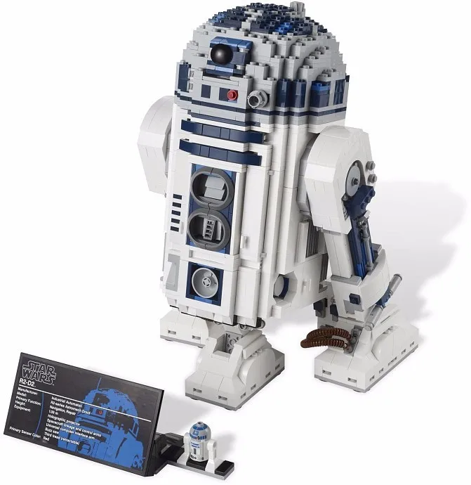 05043 Звездные войны космос из печати R2-D2 набор роботов модель строительные блоки 2127 шт Кирпичи Игрушки совместимы с Bela 10225