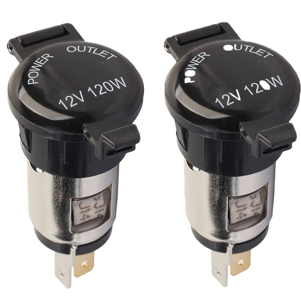 

2 шт./упак. 10A прикуриватель гнездо питания гнездо для автомобиля грузовика мотоцикла с водонепроницаемой крышкой чехол