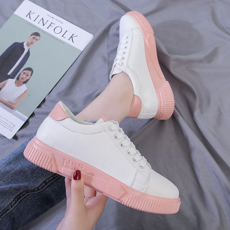 Sapato feminino zapatos mujer; коллекция года; женская обувь для тенниса; спортивная обувь; Tenis Blancos; кроссовки на плоской подошве для прогулок; Tenis Plataforma; дешево; 7