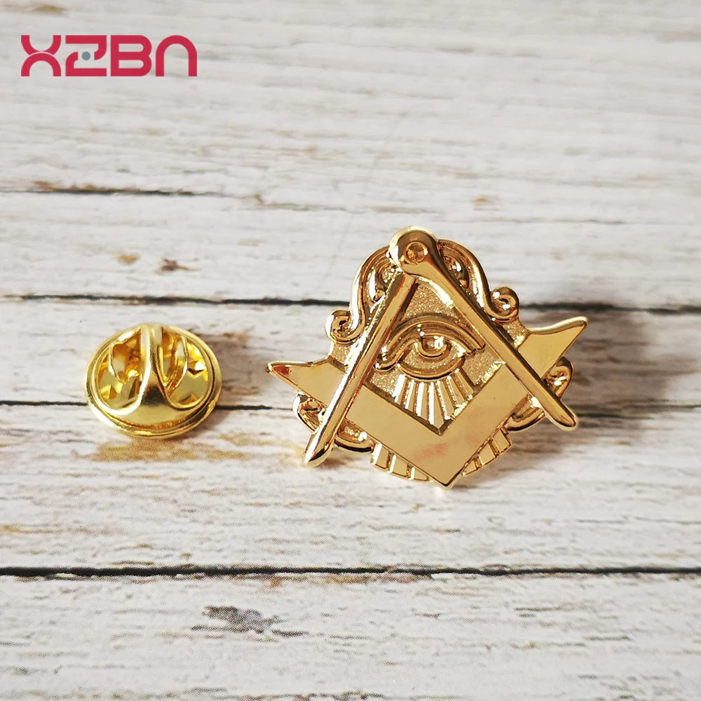Масонские значки для бабочки Масонский свободный круг из цинкового сплава с изысканным материалом брошь Сувениры подарки