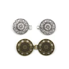 Женская Брошь-зажим, в стиле ретро, для воротника, накидки, кардигана, рубашки, шаль, застежки, 2021