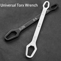 universal torx wrench 8 22mm for bicycle motorcycle car double head adjustable torque repairing tools ratchet set screw spanner