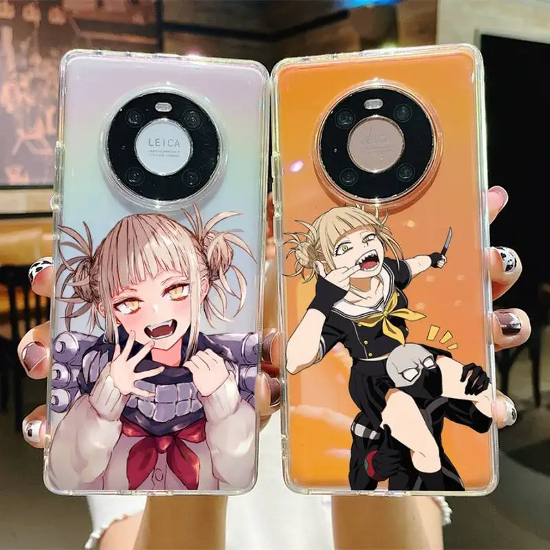

Anime Himiko Toga Waifu Phone Case For Huawei P 20 30 40 pro lite Psmart2019 Honor 8 10 20 Y5 6 2019 Nova3E