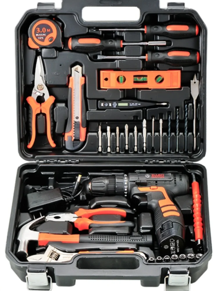 

Woodworking Repair Tool Box Portable Hardware Multi Function Tool Box Aluminum Gereedschapskoffer Garage Accessories YD50GJX