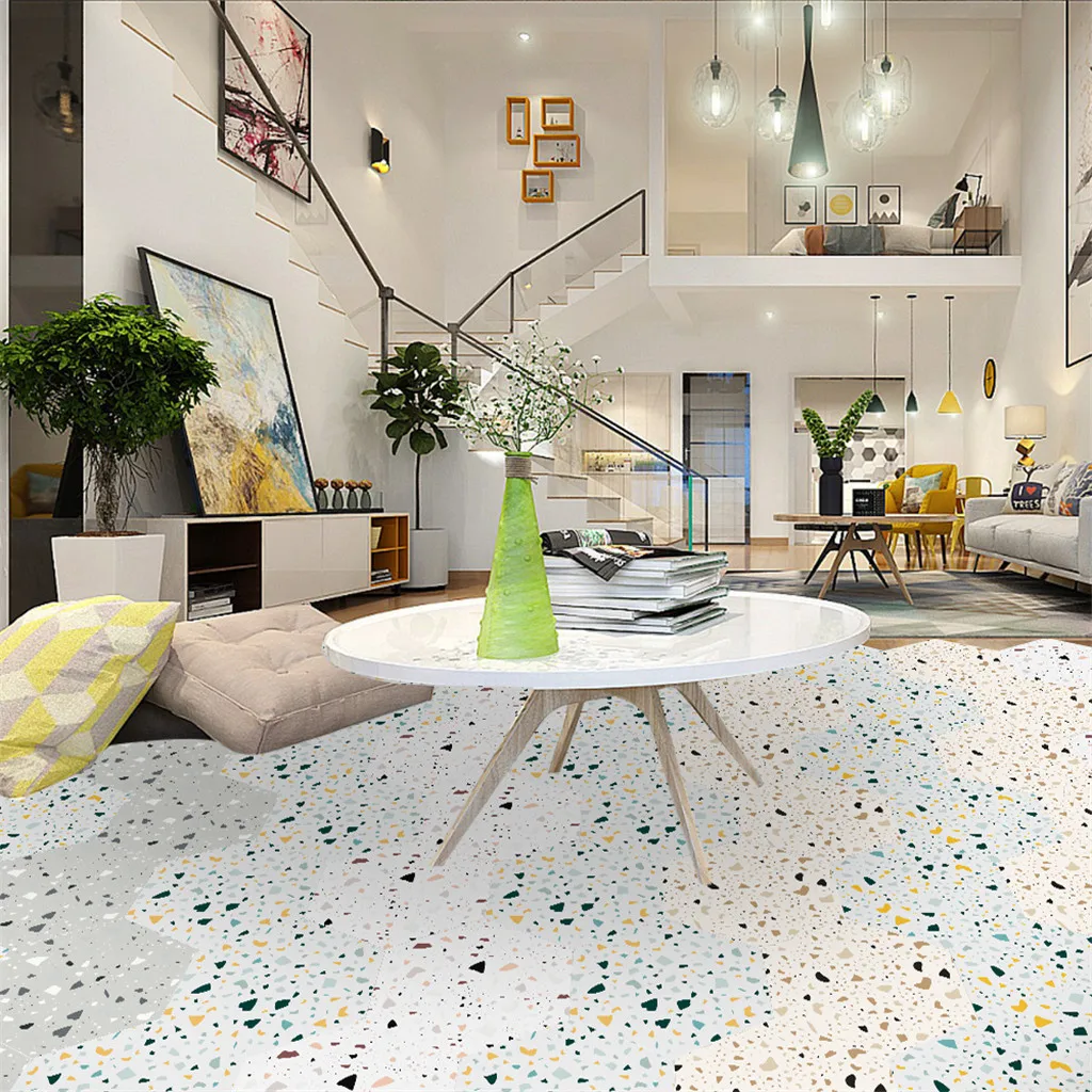 10 шт. самоклеящиеся шестигранные Нескользящие наклейки на стену для ванной кухни