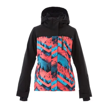 Куртка женская зимняя ветрозащитная водонепроницаемая с капюшоном | Спорт и