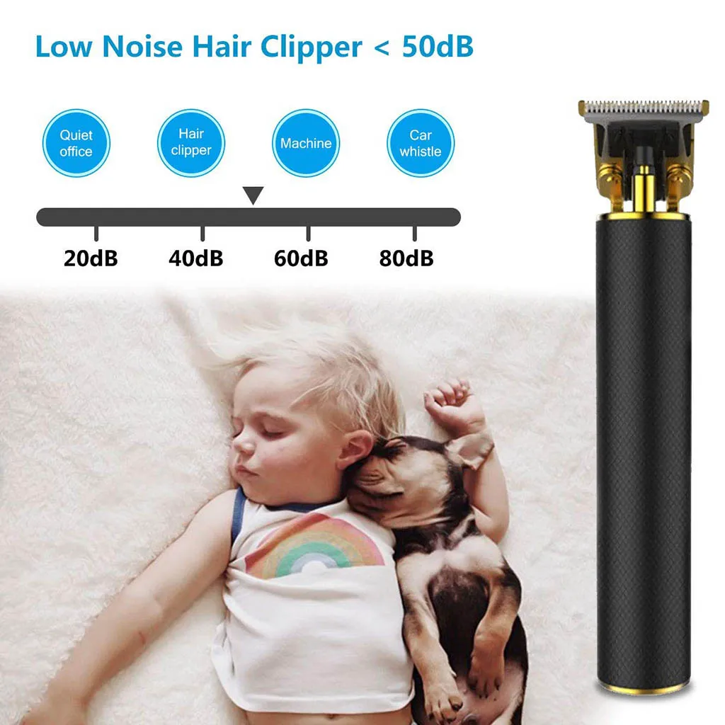

Pro T Outline Clippers Trimmer Electric Pro Li Outline Trimmer T Blade Trimmer Grooming Cordless Rechargeable,Professional 0mm B