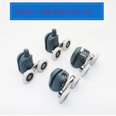 Ролик для душевой двери ролик стеклянной дуговой дуги комнаты шкив раздвижной