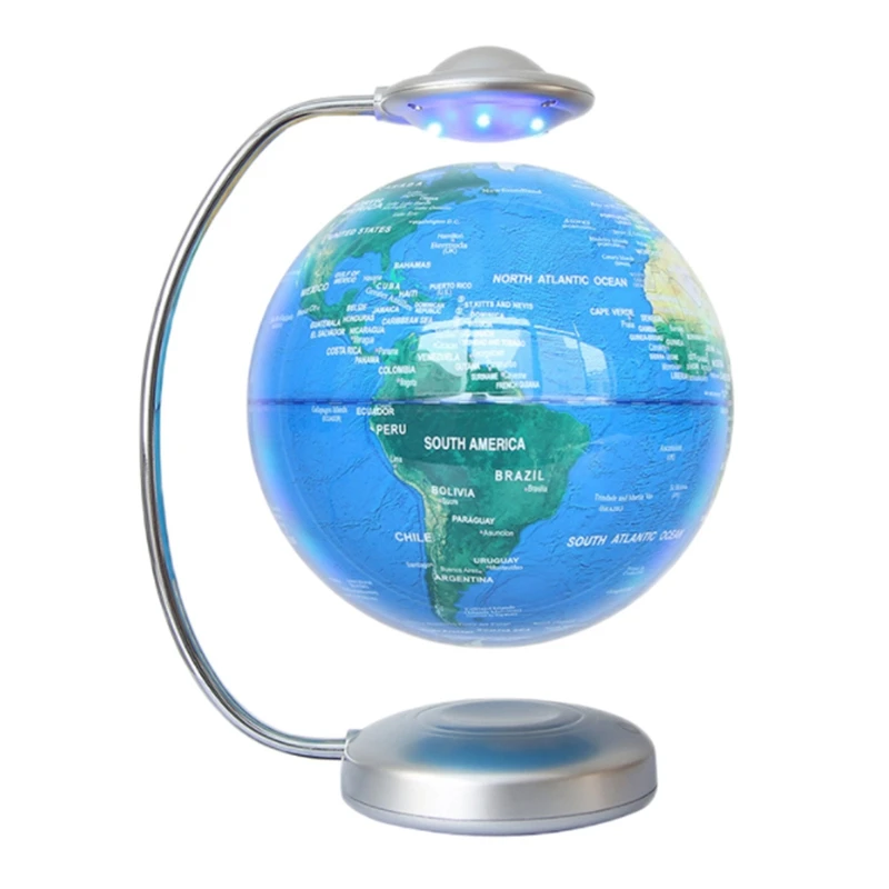 

8-Inch netic Levitation Light Globe, Floating Head Light, Sphere Light, Press Light for Office EU Plug