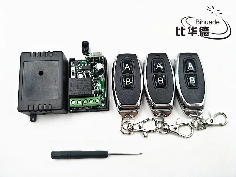 Универсальный беспроводной пульт дистанционного управления с 2 кнопками 315 МГц 12