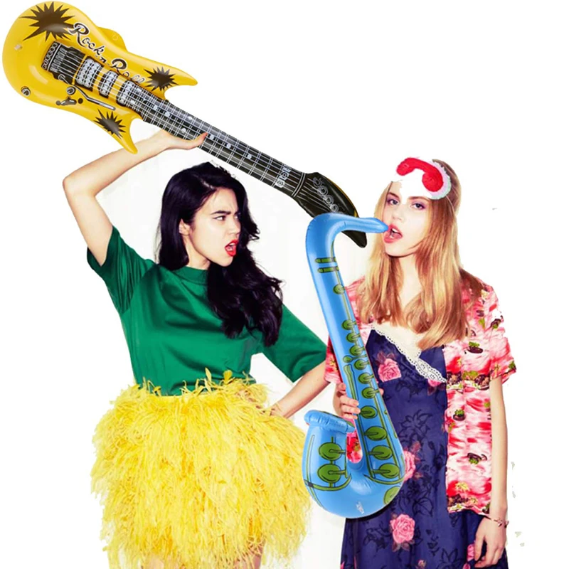 Набор надувных игрушек игрушечные инструменты для рок ролла вечерние ничные