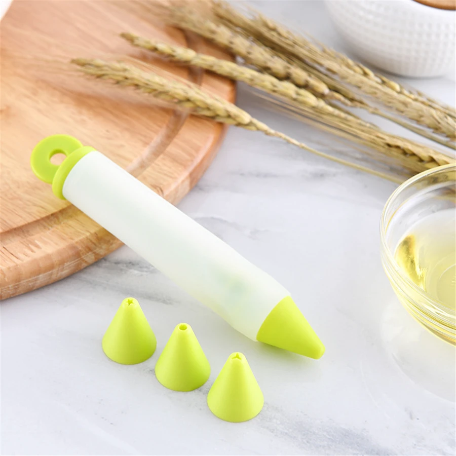 

24 pcs Silicone Food Writing Pen Chocolate Cake Cookie Dessert Jam Writing Decorating Pen Kitchen Accessories Wholesale
