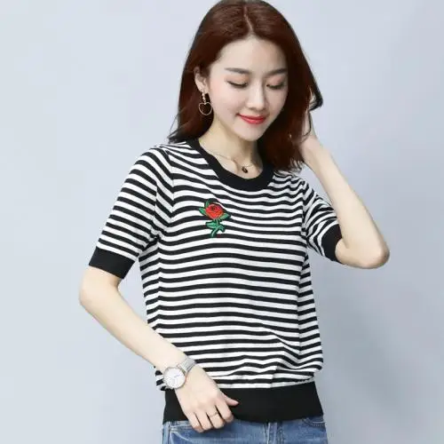 

2020 Summer Fashion T Shirt Women Woman Tshirt blue