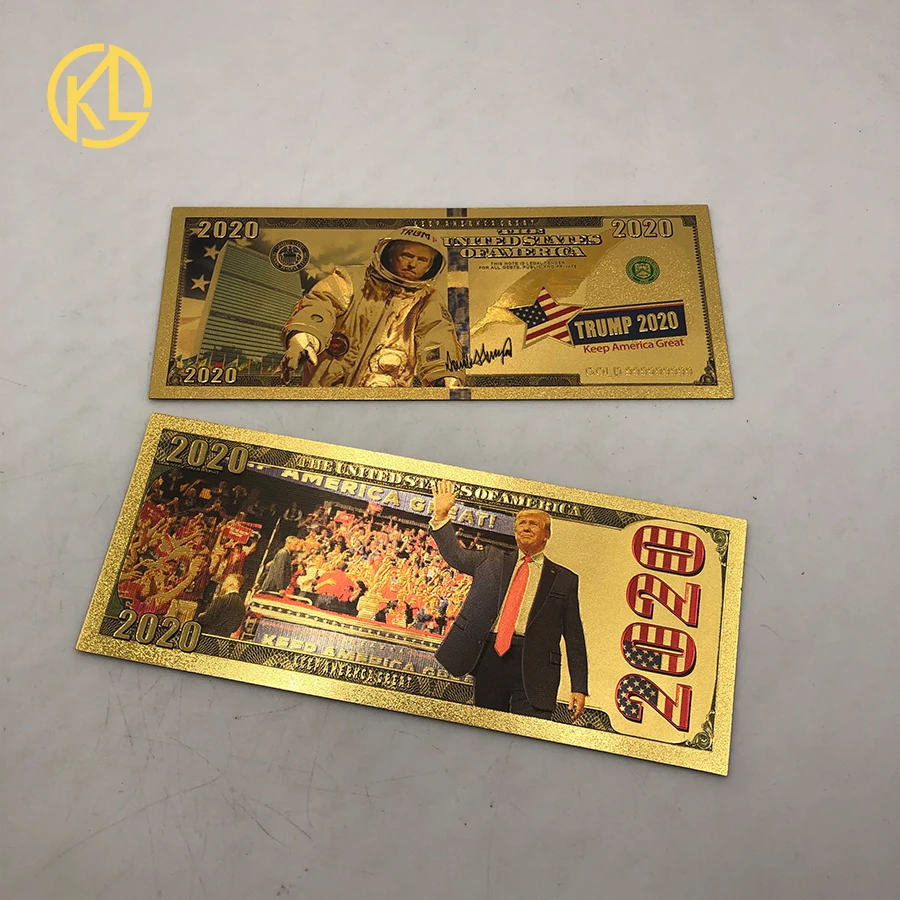 14 типов Дональд Трамп 2020 доллар Билл президентский мага Новинка Забавные деньги
