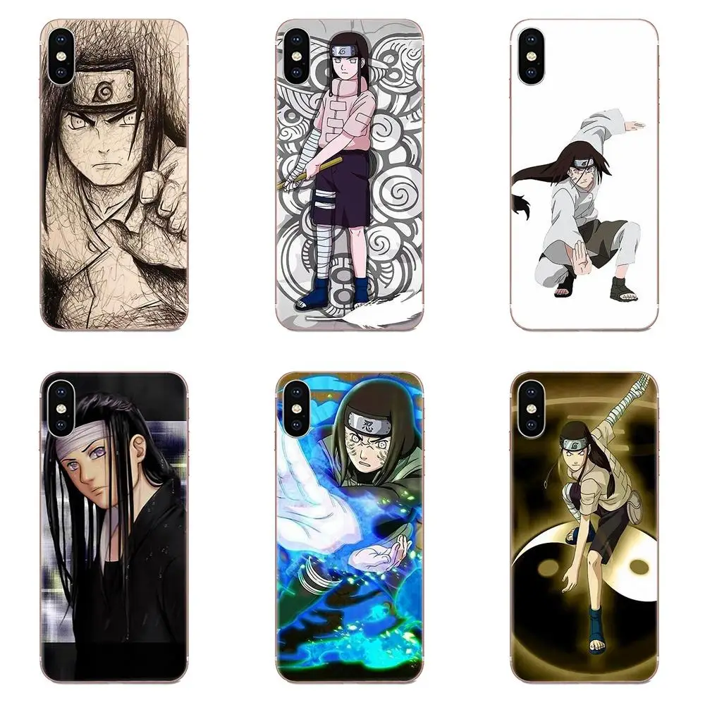 Neji Hyuga для Apple iPhone 11 Pro X XS Max XR 4 4s 5 5C 5S SE 6 6S 7 8 Plus Мягкие силиконовые прозрачные узоры
