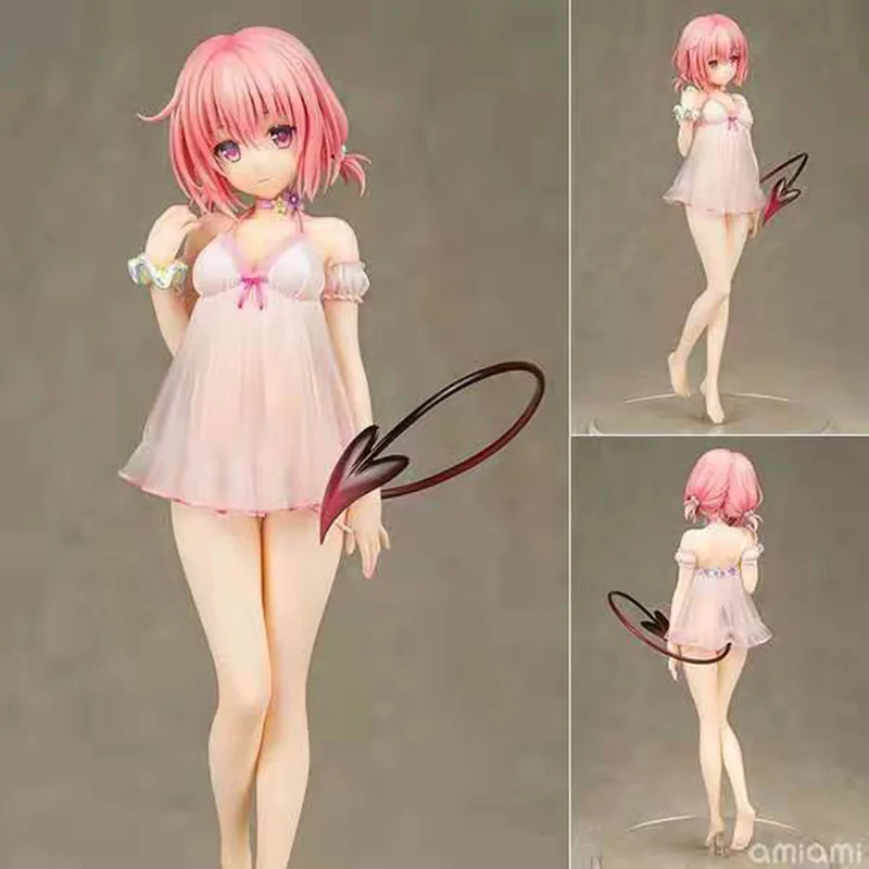 

Аниме Фигурка To Love-Ru Пижама Momo Belia Deviluke Baby doll Ver. Экшн-фигурки из ПВХ, игрушки, Коллекционная модель Момо, Подарочные игрушки 24 см