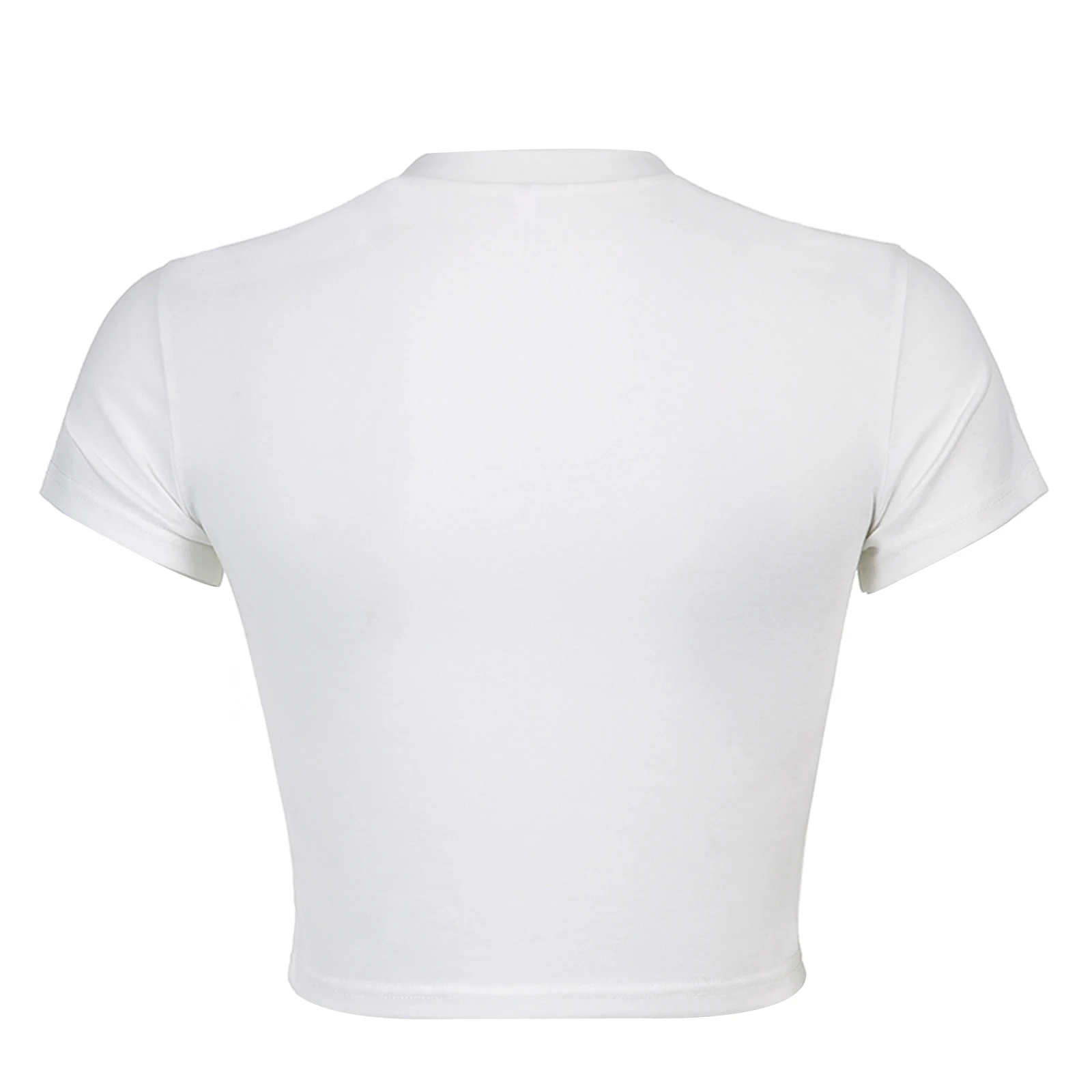 

2021 Women Lady Butterfly Fashion Casual 90s Print T Tee Crop Tops Womens Tshirt for Female Shirt Clothes Top Graphic T-shirt