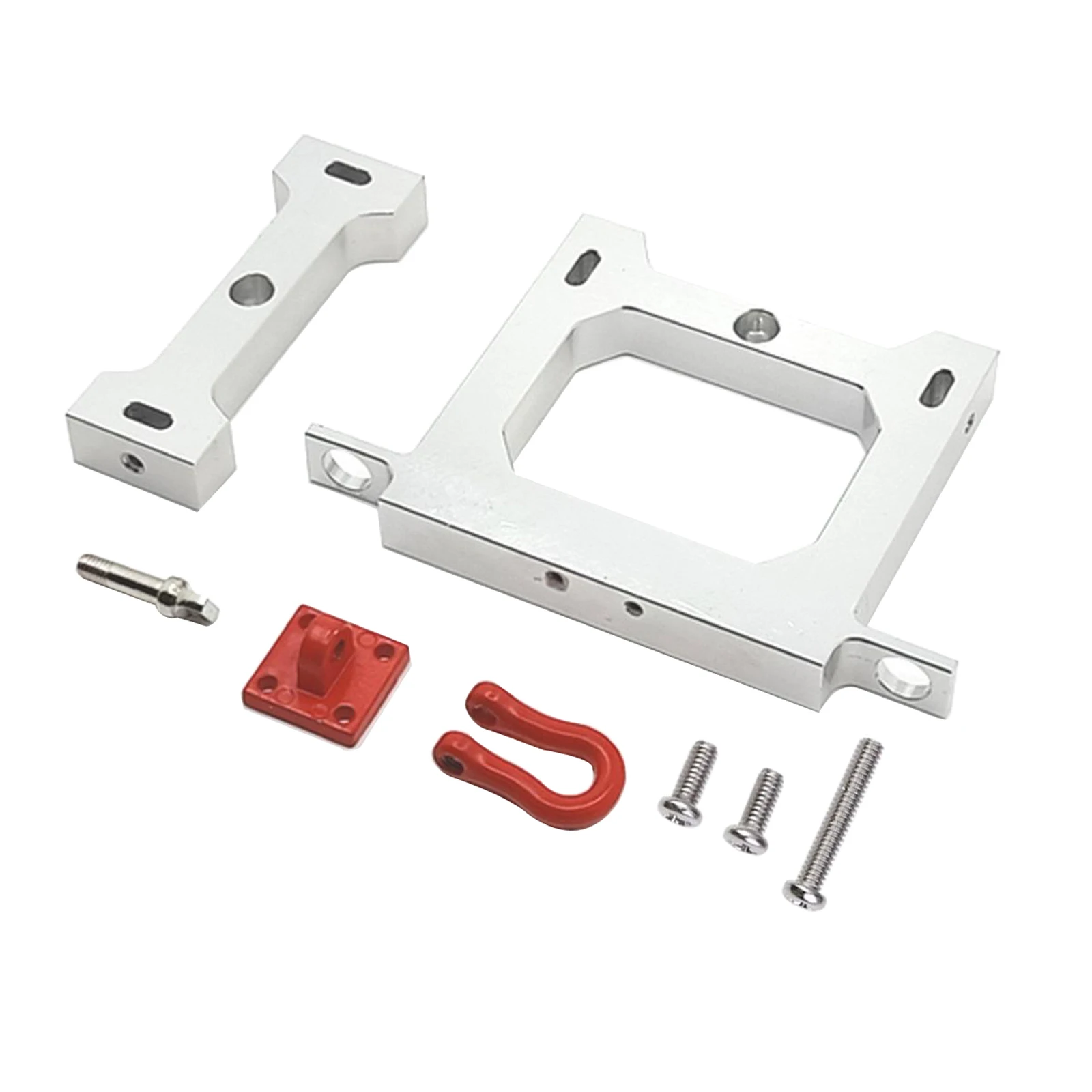 

Metal 1/16 Rear Bumper +Trailer Hook for WPL C14 C24 B24 B36 Model Crawler Trucks DIY Accessories