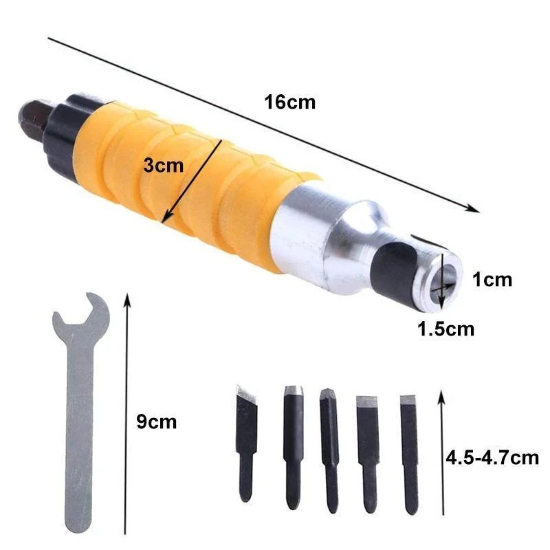 

Carving Tool Electric Furniture Woodworking Chisel Root Carving Tool EL